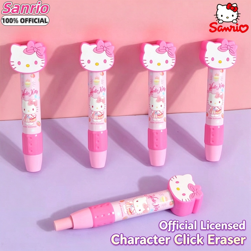 Borracha retrátil com mecanism - Retractable Eraser Pen Click avaliação e preço
